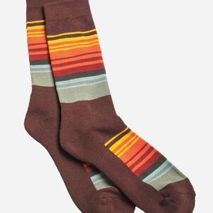 Pendleton National Park Stripe Crew Socks Great Smoky Mountains Size M